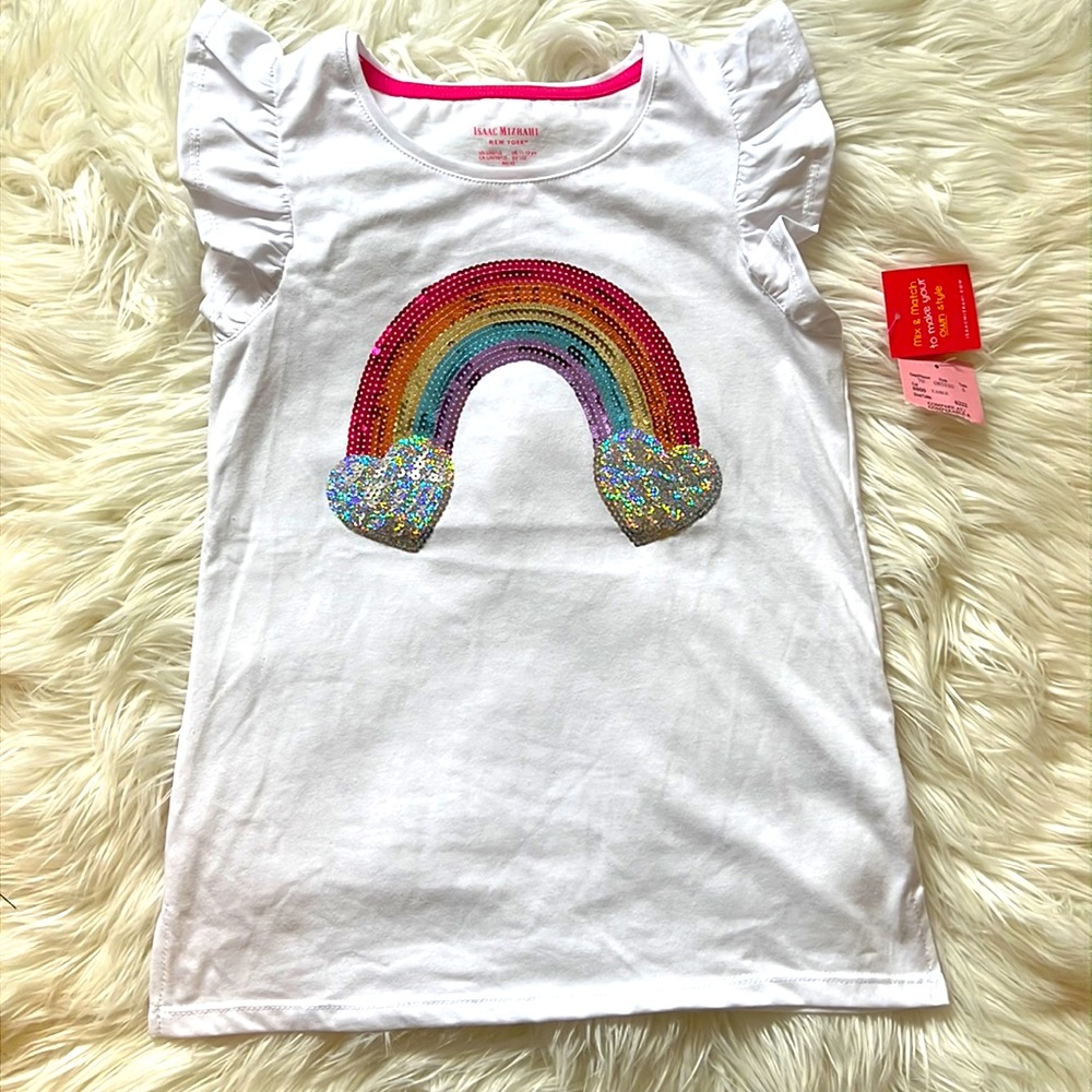 NWT ISAAC MIZRAHI Rainbow T